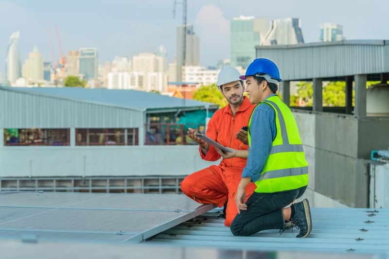 Rubber Roof Installation